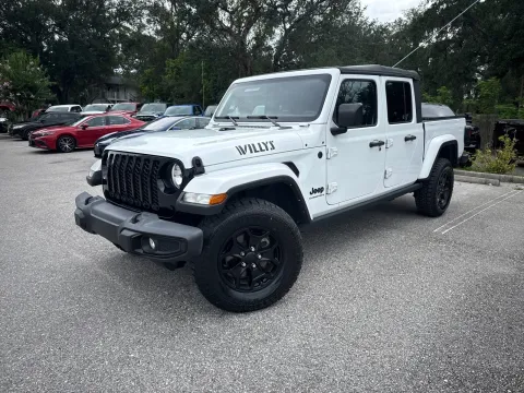Photos of 2023 Jeep Gladiator Willys Sport Crew Cab 4X4 for sale in Seffner, FL at Evo Motors