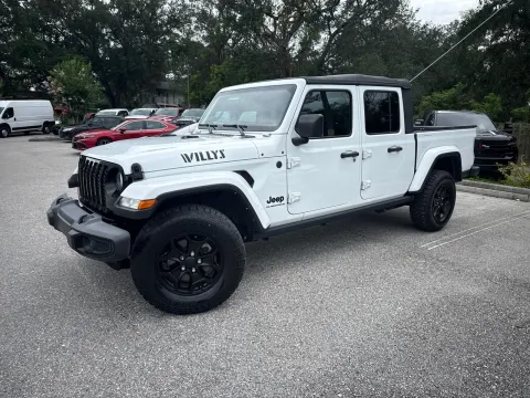 Another view of 2023 Jeep Gladiator Willys Sport Crew Cab 4X4 for sale in Seffner, FL at Evo Motors