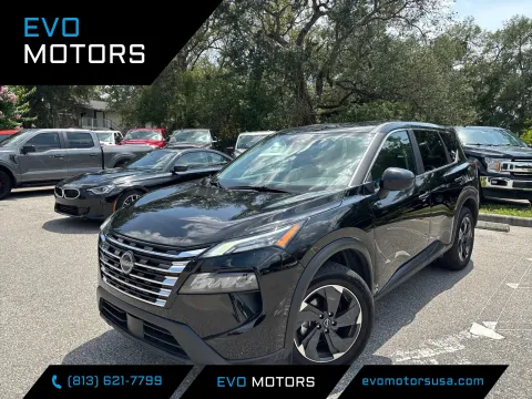 Black 2025 Nissan Rogue SV for sale in Seffner, FL