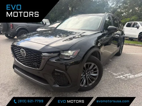 Black 2025 Mazda CX-70 3.3 Turbo Preferred Package for sale in Seffner, FL