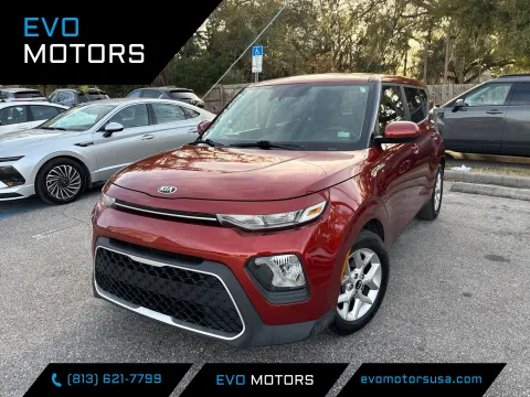 Orange 2020 Kia Soul S for sale in Seffner, FL