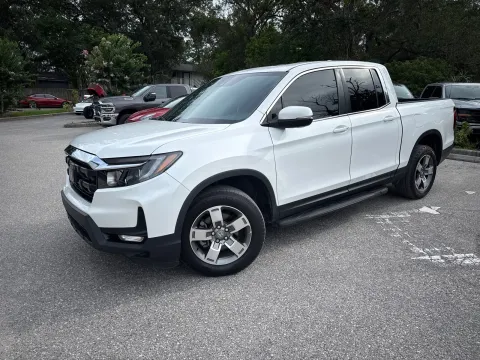 Another view of 2024 Honda Ridgeline RTL Crew Cab AWD w/LEATHER & SUNROOF for sale in Seffner, FL at Evo Motors
