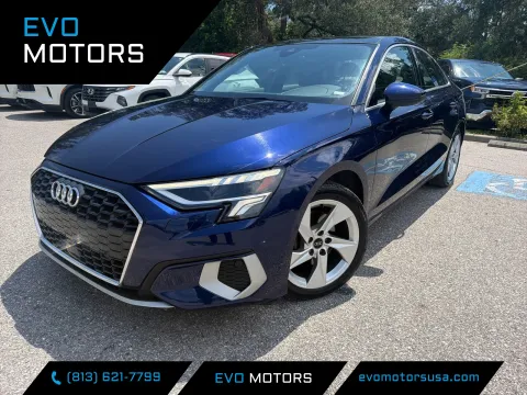 Blue 2024 Audi A3 Premium for sale in Seffner, FL