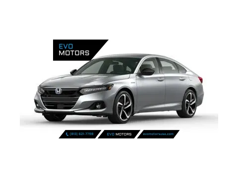 Gray 2022 Honda Accord Hybrid Sport for sale in Seffner, FL