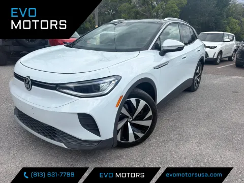 White 2021 Volkswagen ID.4 Pro S for sale in Seffner, FL