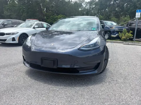 Another view of 2023 Tesla Model 3 Standard Range w/WHITE INTERIOR for sale in Seffner, FL at Evo Motors