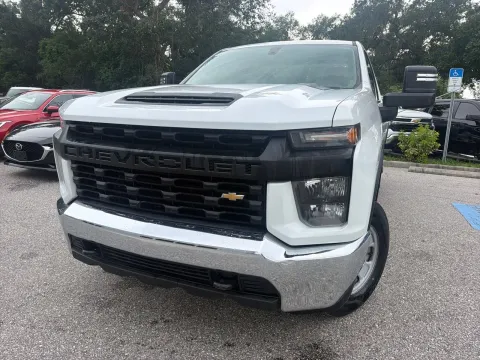 Another view of 2022 Chevrolet Silverado 2500 HD Work Truck Regular Cab Long Bed 1WT for sale in Seffner, FL at Evo Motors