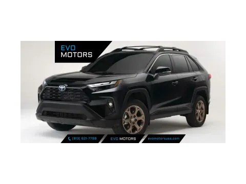 Blue 2023 Toyota RAV4 Hybrid XLE for sale in Seffner, FL