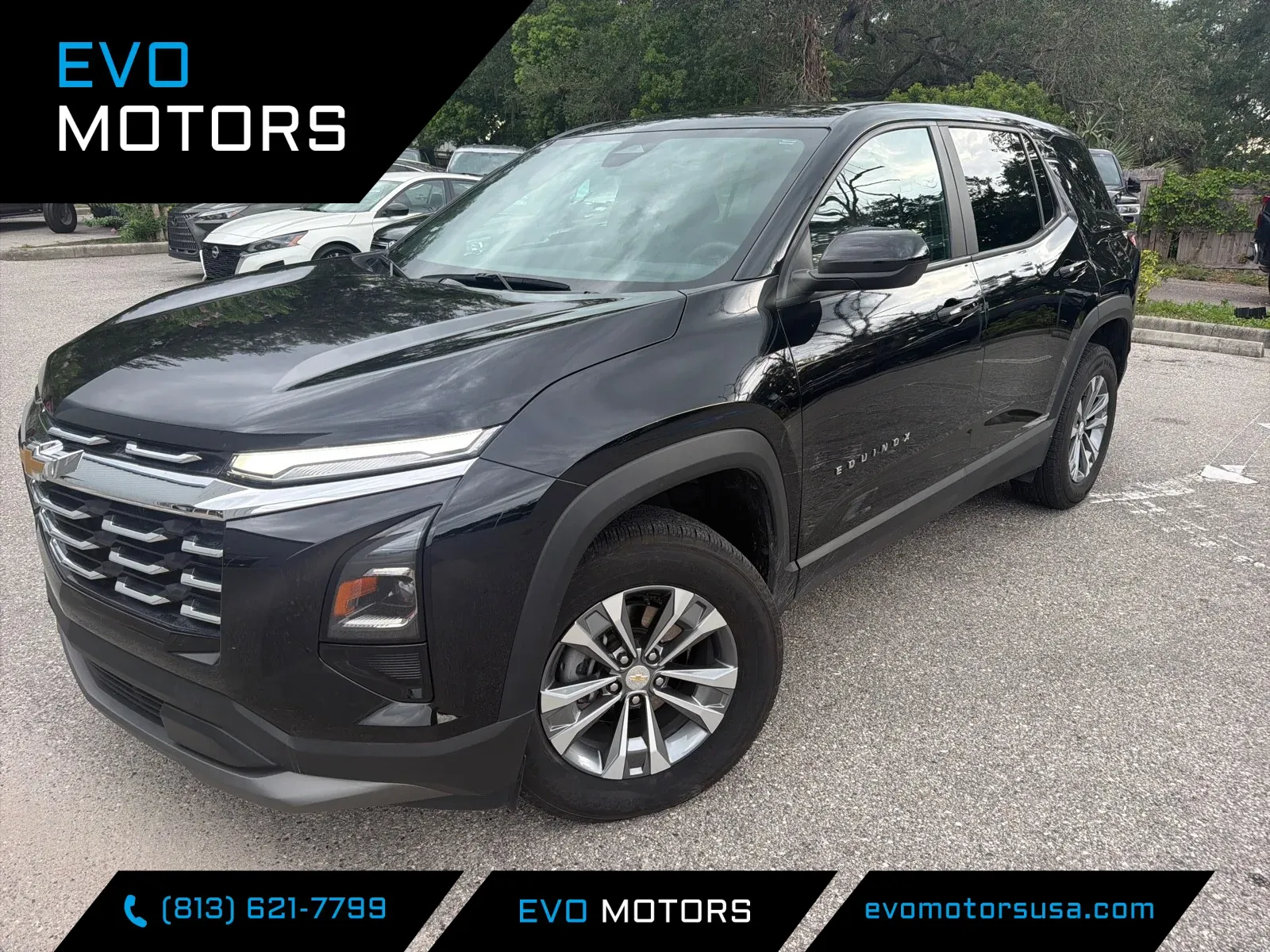 Black 2025 Chevrolet Equinox FWD LT for sale in Seffner, FL