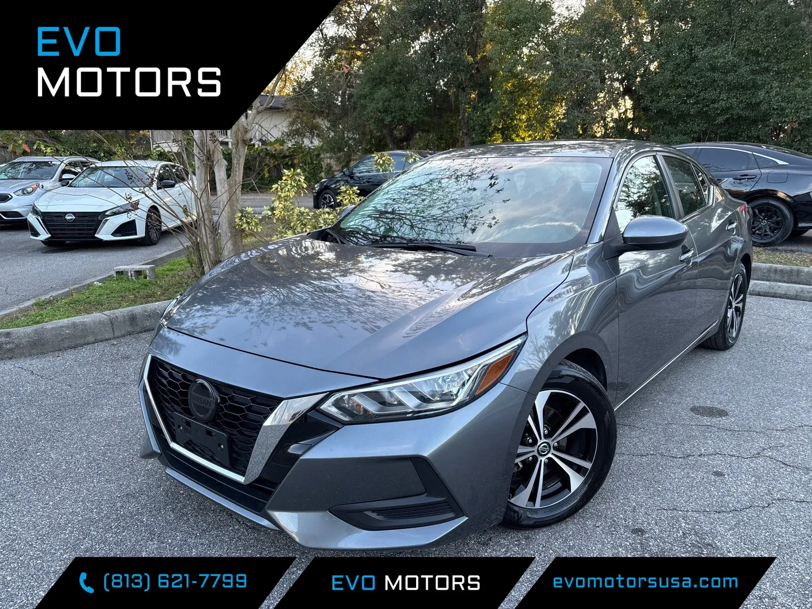 Gray 2023 Nissan Sentra SV for sale in Seffner, FL