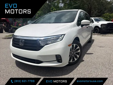White 2023 Honda Odyssey EX-L for sale in Seffner, FL