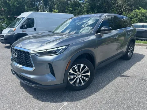 Photos of 2023 INFINITI QX60 PURE for sale in Seffner, FL at Evo Motors
