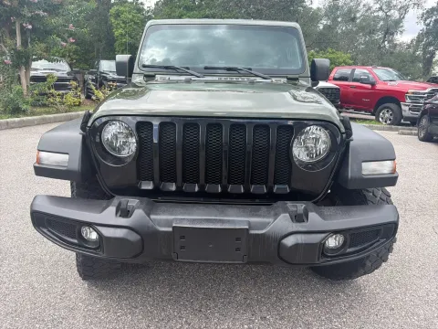 More photos of 2021 Jeep Wrangler Unlimited Willys Sport at Evo Motors, FL