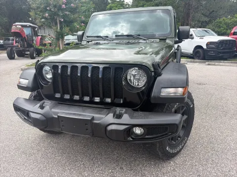 Another view of 2021 Jeep Wrangler Unlimited Willys Sport for sale in Seffner, FL at Evo Motors