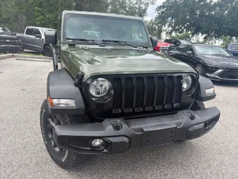 More photos of 2021 Jeep Wrangler Unlimited Willys Sport at Evo Motors, FL