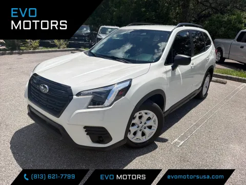 White 2023 Subaru Forester AWD w/ALLOY WHEEL PACKAGE for sale in Seffner, FL