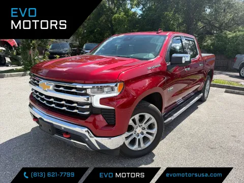 Red 2025 Chevrolet Silverado 1500 LTZ for sale in Seffner, FL