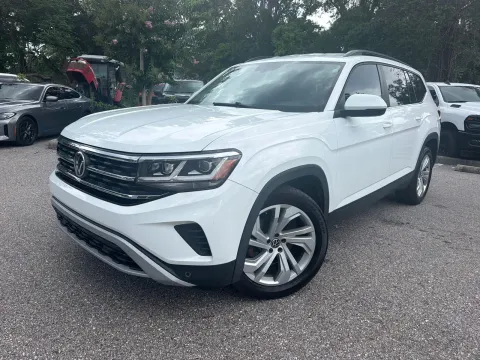 Photos of 2021 Volkswagen Atlas 3.6L V6 SE w/Technology for sale in Seffner, FL at Evo Motors