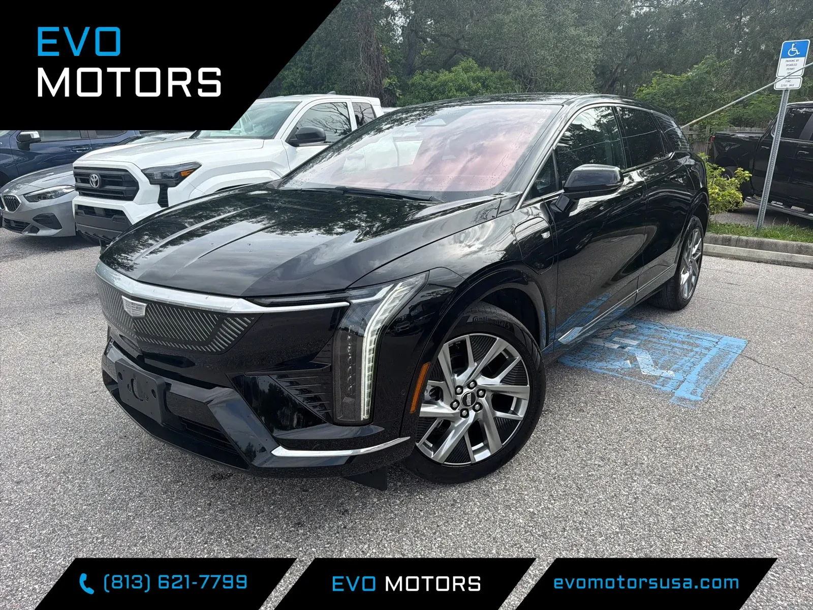 Black 2025 Cadillac OPTIQ Luxury AWD for sale in Seffner, FL