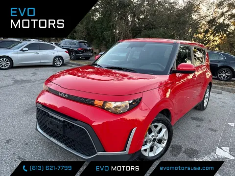 Red 2023 Kia Soul LX for sale in Seffner, FL