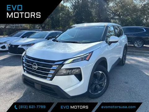White 2025 Nissan Rogue SV AWD for sale in Seffner, FL