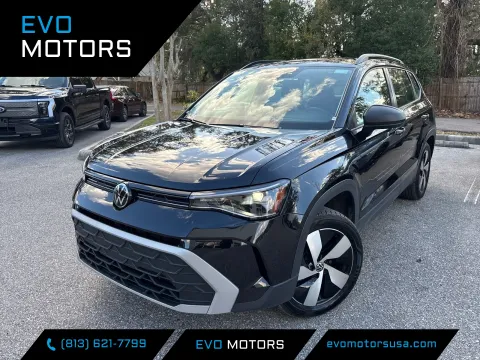 Black 2025 Volkswagen Taos S for sale in Seffner, FL