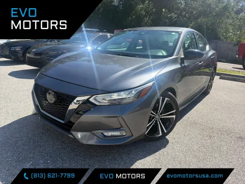 Gray 2021 Nissan Sentra SR for sale in Seffner, FL