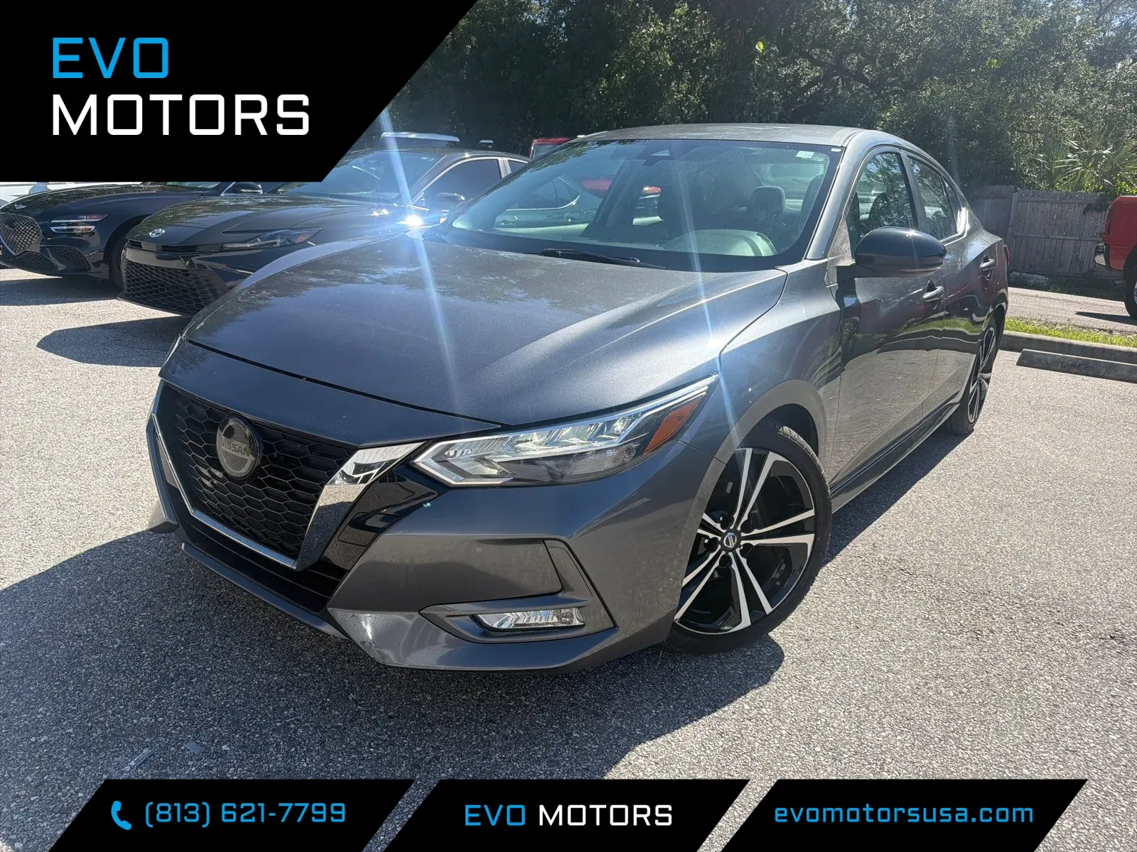 Gray 2021 Nissan Sentra SR for sale in Seffner, FL