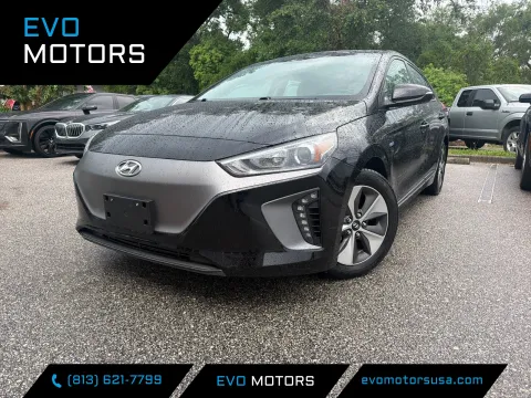 Black 2019 Hyundai Ioniq Electric for sale in Seffner, FL