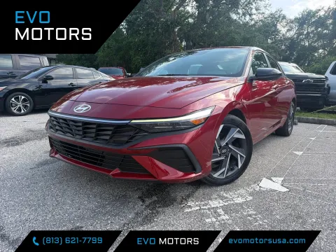 Red 2025 Hyundai Elantra SEL Sport for sale in Seffner, FL