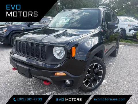 Black 2023 Jeep Renegade Trailhawk for sale in Seffner, FL