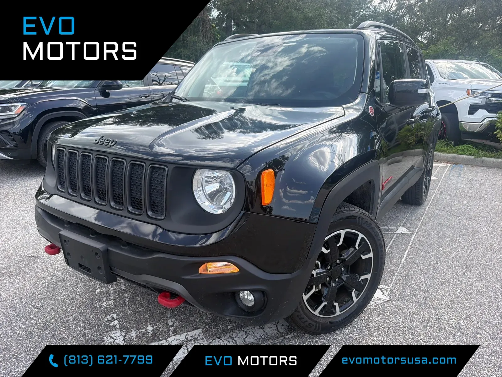 Black 2023 Jeep Renegade Trailhawk for sale in Seffner, FL