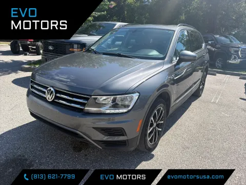 Gray 2021 Volkswagen Tiguan SE for sale in Seffner, FL
