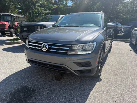 Another view of 2021 Volkswagen Tiguan SE for sale in Seffner, FL at Evo Motors
