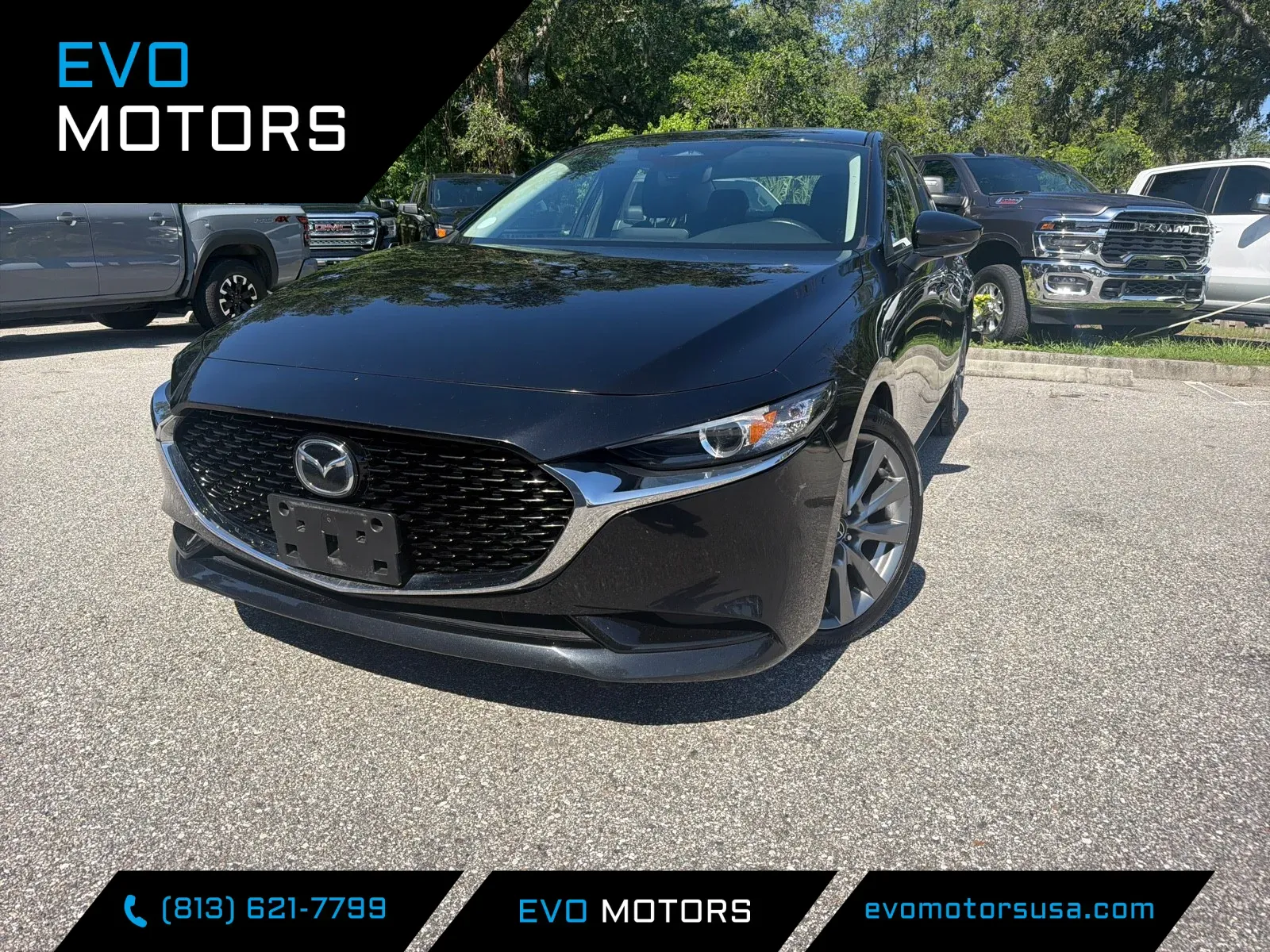 Black 2024 Mazda Mazda3 Sedan 2.5 S Preferred for sale in Seffner, FL
