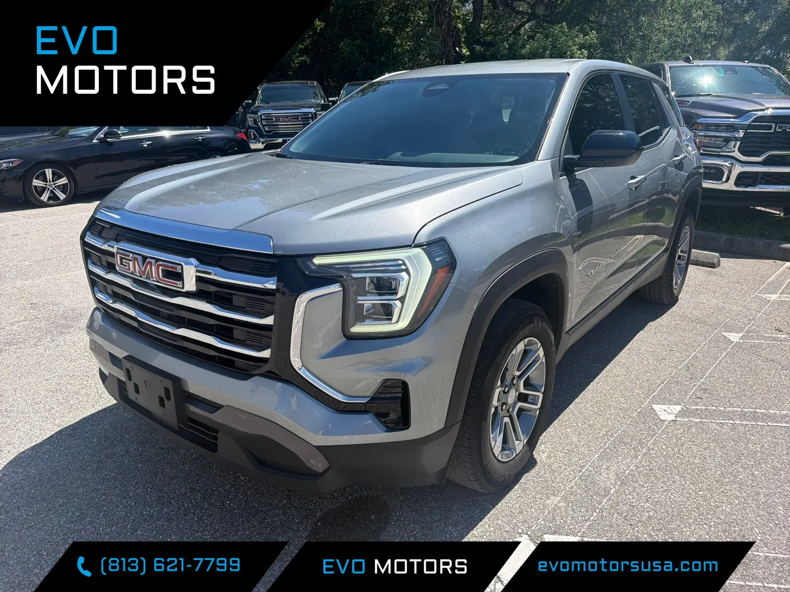 Gray 2025 GMC Terrain FWD Elevation for sale in Seffner, FL
