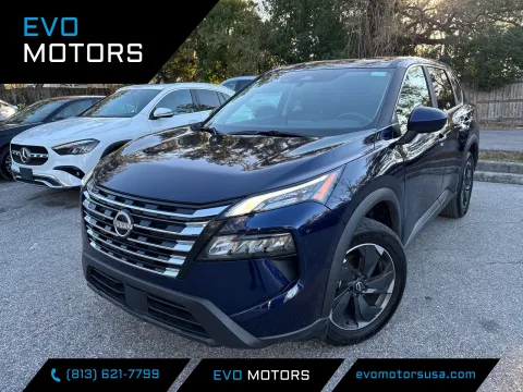 Blue 2025 Nissan Rogue SV for sale in Seffner, FL