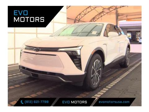White 2025 Chevrolet Blazer EV AWD LT for sale in Seffner, FL