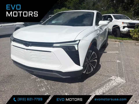 White 2025 Chevrolet Blazer EV AWD LT for sale in Seffner, FL