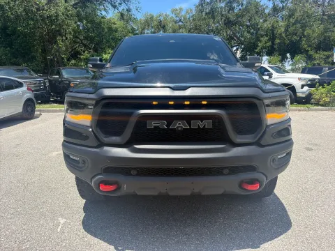More photos of 2021 Ram 1500 Rebel Crew Cab V8 w/LEVEL2 PKG. PANO SUNR. at Evo Motors, FL