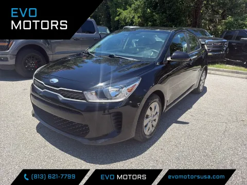Black 2019 Kia Rio LX for sale in Seffner, FL