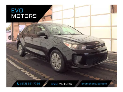 Black 2019 Kia Rio LX for sale in Seffner, FL