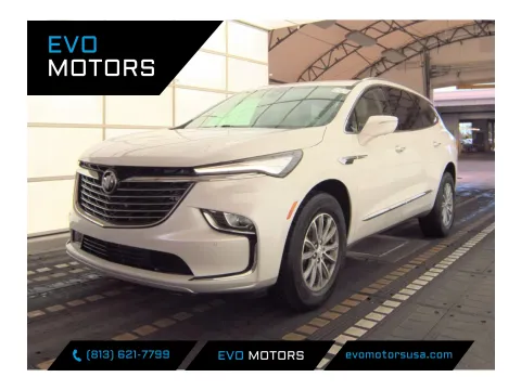 White 2023 Buick Enclave Essence for sale in Seffner, FL