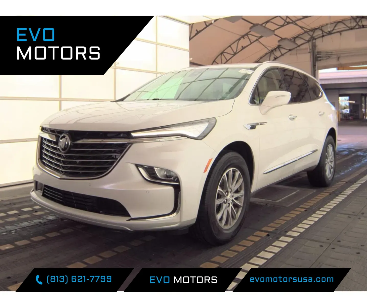 White 2023 Buick Enclave Essence for sale in Seffner, FL