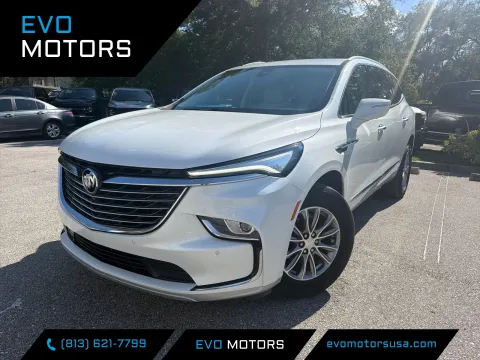 White 2023 Buick Enclave Essence for sale in Seffner, FL