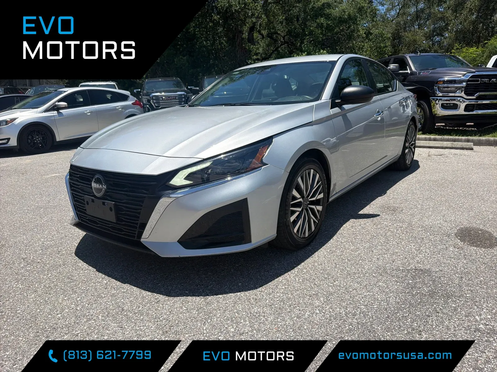 Silver 2024 Nissan Altima 2.5 SV for sale in Seffner, FL