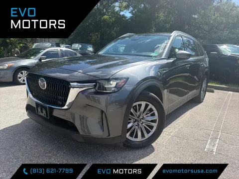 Gray 2025 Mazda CX-90 Preferred Package for sale in Seffner, FL