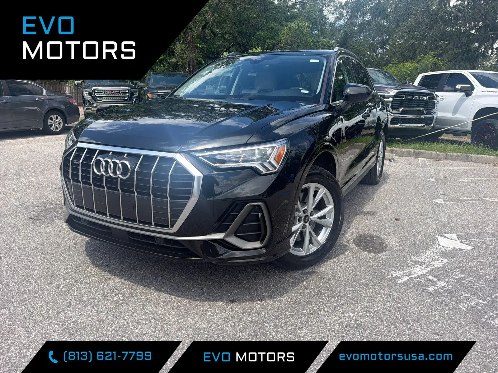 Black 2025 Audi Q3 S line Premium for sale in Seffner, FL