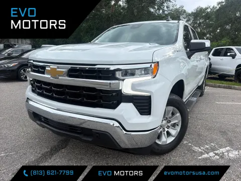 White 2023 Chevrolet Silverado 1500 LT for sale in Seffner, FL