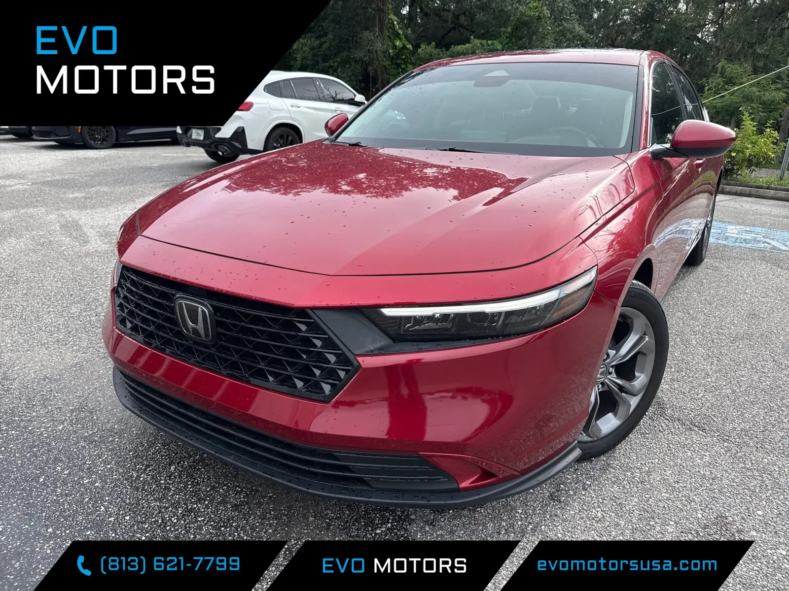 Red 2023 Honda Accord Sedan EX for sale in Seffner, FL